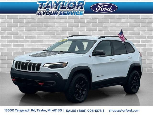 used 2020 Jeep Cherokee car, priced at $19,887