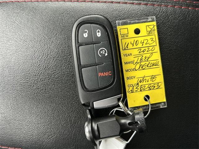 used 2020 Jeep Cherokee car, priced at $19,887