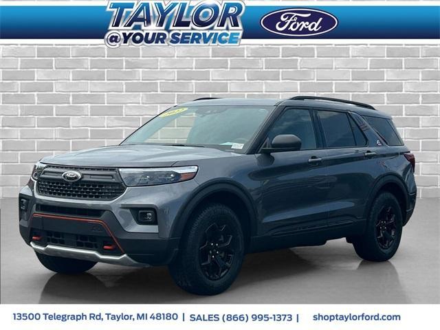 used 2022 Ford Explorer car, priced at $35,628