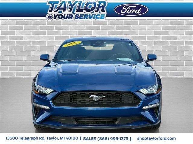 used 2022 Ford Mustang car, priced at $24,445