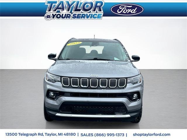 used 2022 Jeep Compass car, priced at $22,998