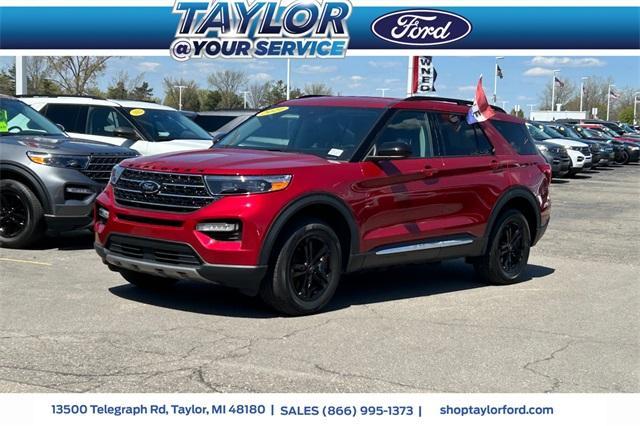 used 2021 Ford Explorer car, priced at $30,866