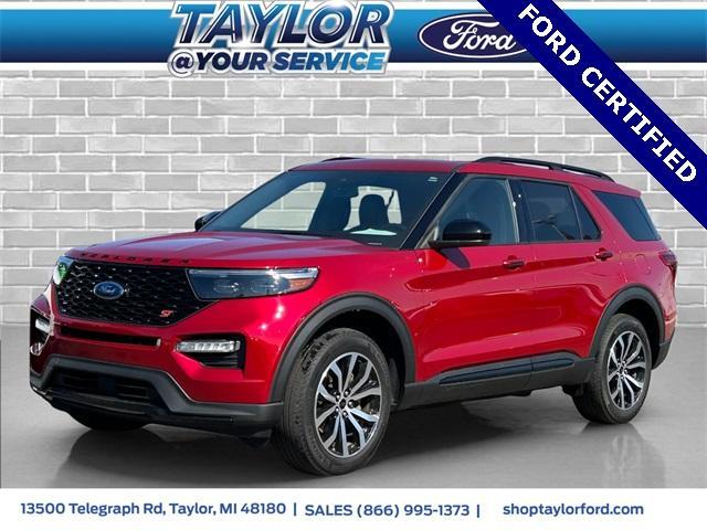 used 2022 Ford Explorer car, priced at $32,998