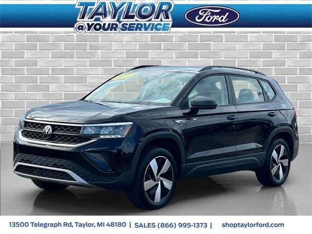 used 2023 Volkswagen Taos car, priced at $23,444