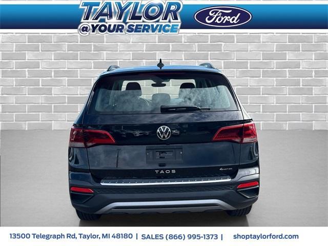used 2023 Volkswagen Taos car, priced at $23,444