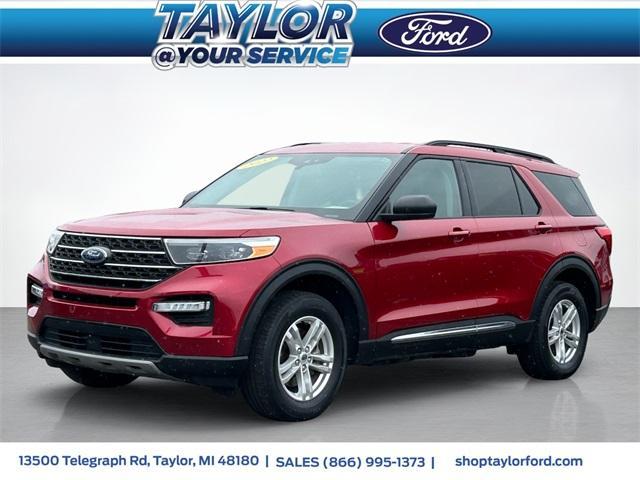 used 2022 Ford Explorer car, priced at $28,599