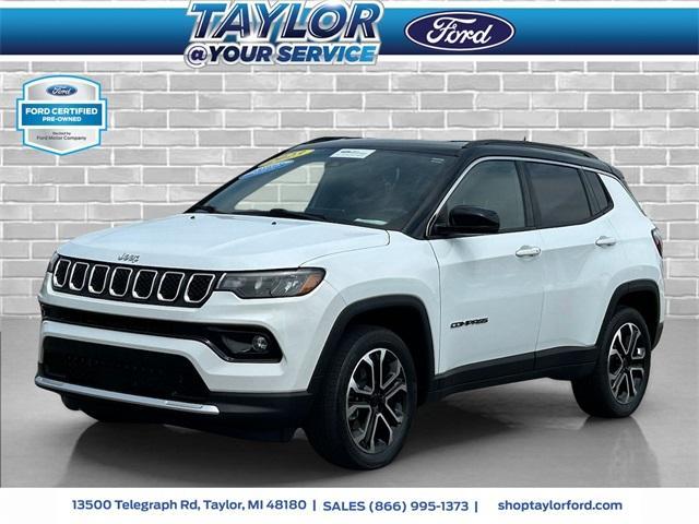 used 2023 Jeep Compass car, priced at $24,509