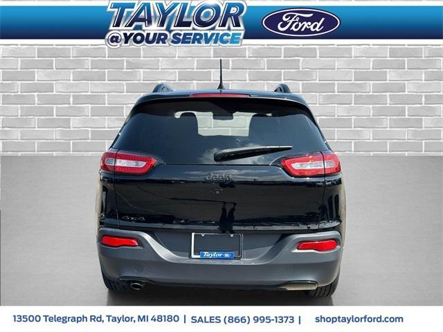 used 2017 Jeep Cherokee car, priced at $13,999