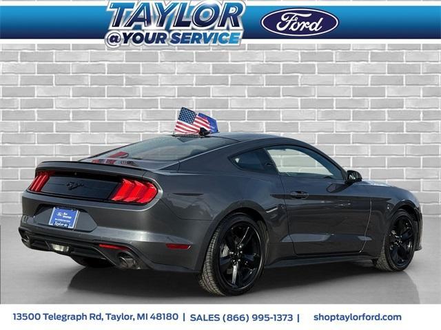 used 2022 Ford Mustang car, priced at $24,444