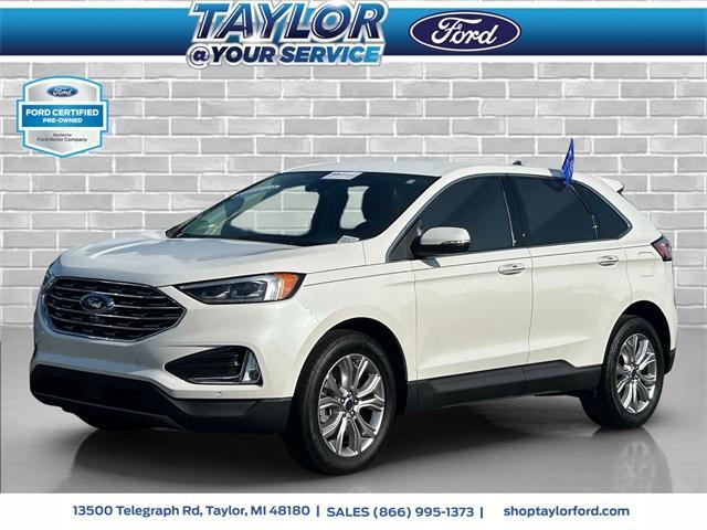 used 2022 Ford Edge car, priced at $30,998