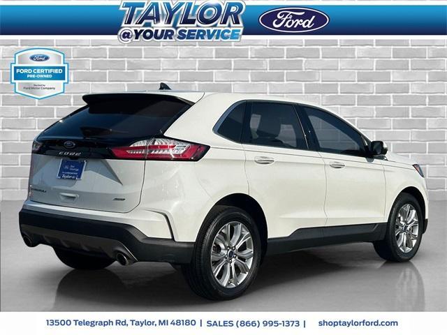 used 2022 Ford Edge car, priced at $30,998
