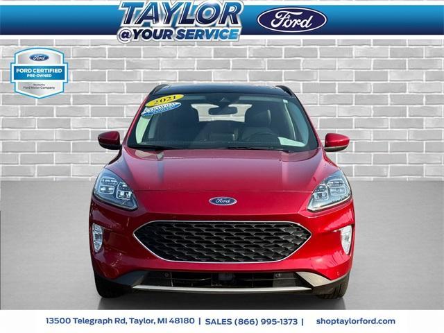 used 2021 Ford Escape car, priced at $19,388