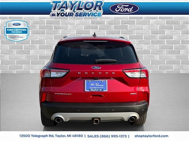 used 2021 Ford Escape car, priced at $19,388