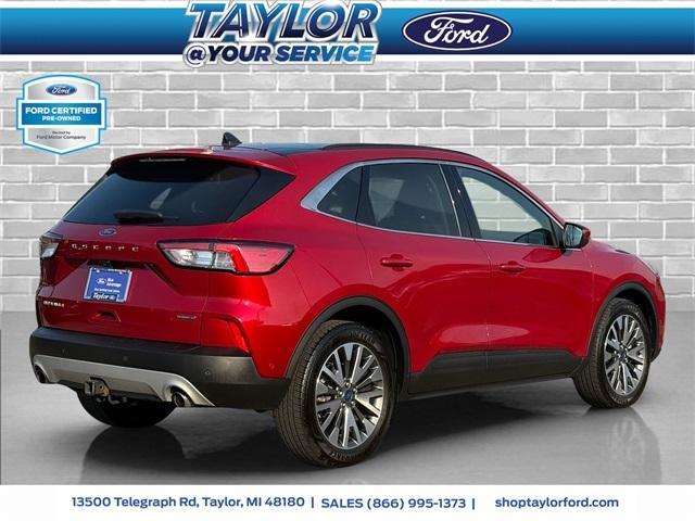 used 2021 Ford Escape car, priced at $19,388