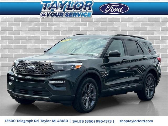 used 2023 Ford Explorer car, priced at $33,998