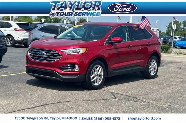 used 2021 Ford Edge car, priced at $27,389