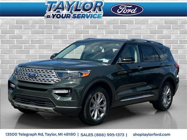 used 2022 Ford Explorer car, priced at $33,499