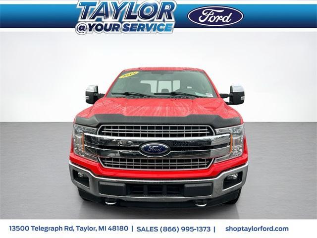 used 2018 Ford F-150 car, priced at $27,500