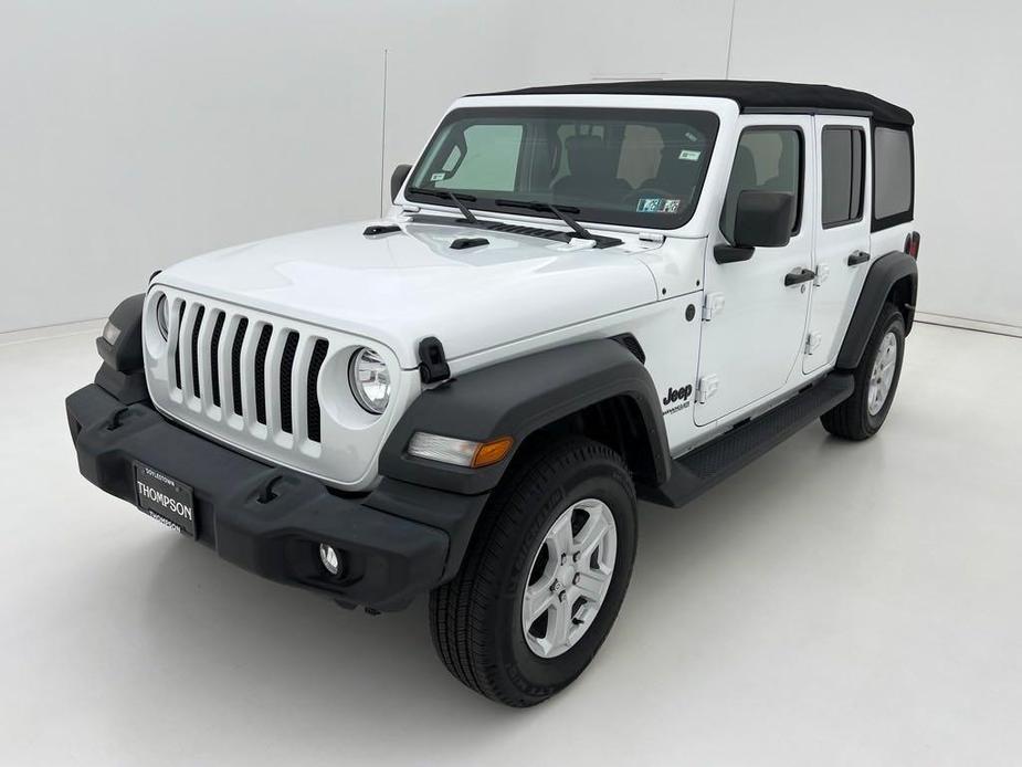 used 2022 Jeep Wrangler Unlimited car, priced at $32,995