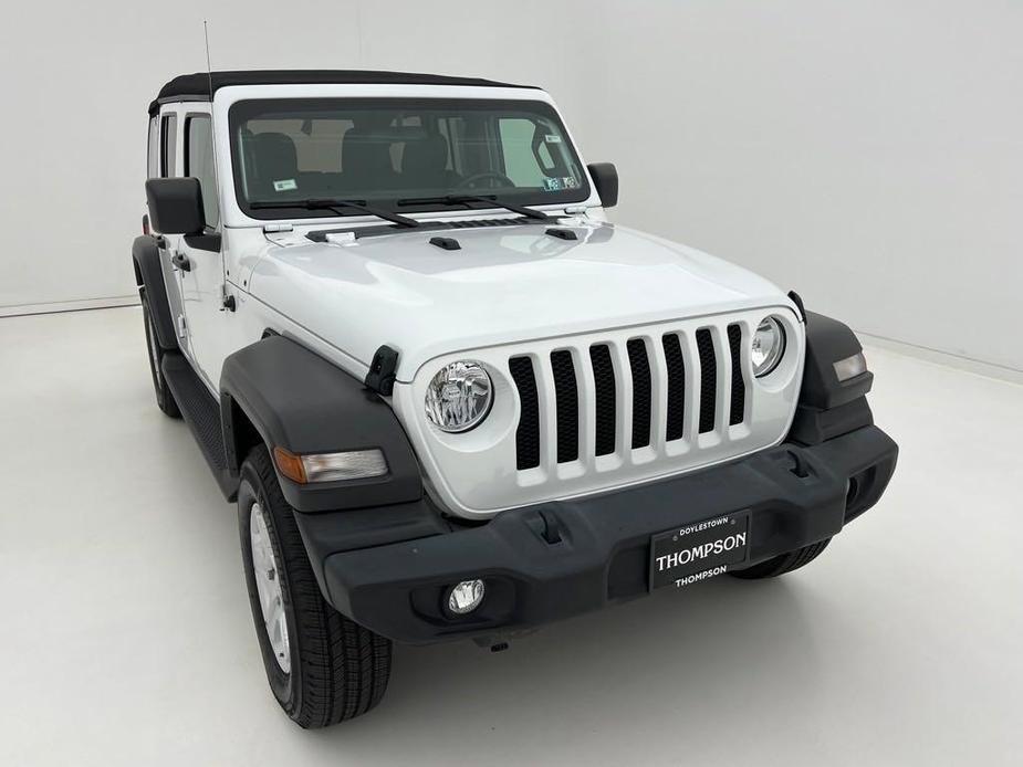 used 2022 Jeep Wrangler Unlimited car, priced at $32,995