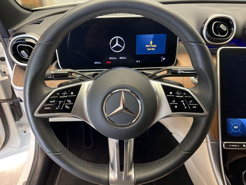 used 2025 Mercedes-Benz C-Class car, priced at $44,850