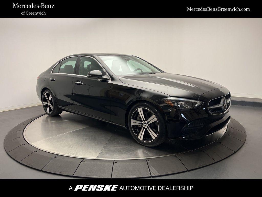 used 2022 Mercedes-Benz C-Class car, priced at $34,500