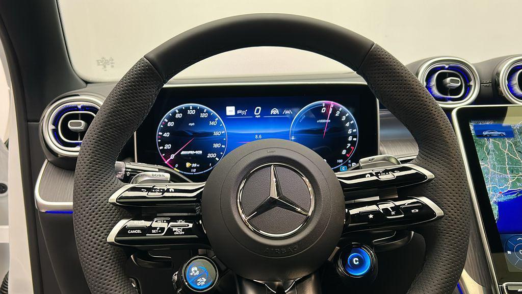 new 2025 Mercedes-Benz AMG GLC 63 car, priced at $100,870