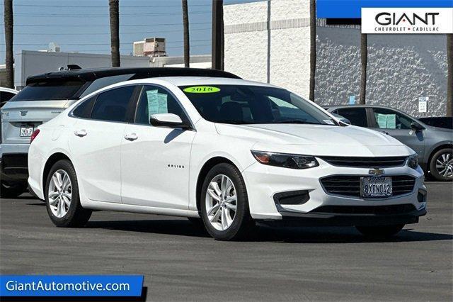used 2018 Chevrolet Malibu car, priced at $13,998