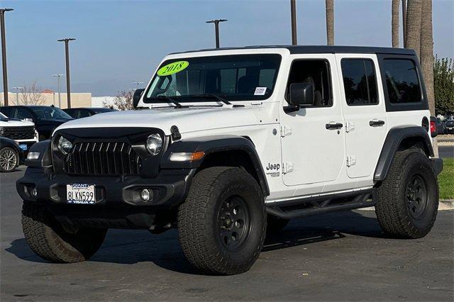 used 2018 Jeep Wrangler Unlimited car, priced at $24,799