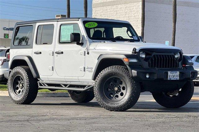 used 2018 Jeep Wrangler Unlimited car, priced at $24,799