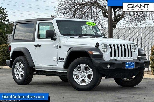 used 2023 Jeep Wrangler car, priced at $33,770