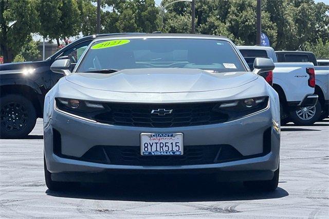 used 2021 Chevrolet Camaro car, priced at $29,566