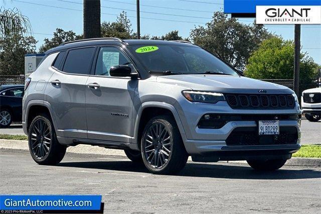 used 2024 Jeep Compass car, priced at $29,647