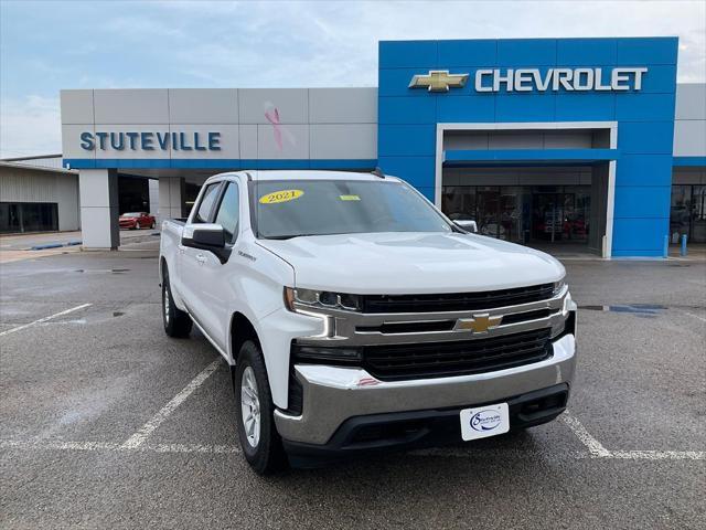 used 2021 Chevrolet Silverado 1500 car, priced at $35,700