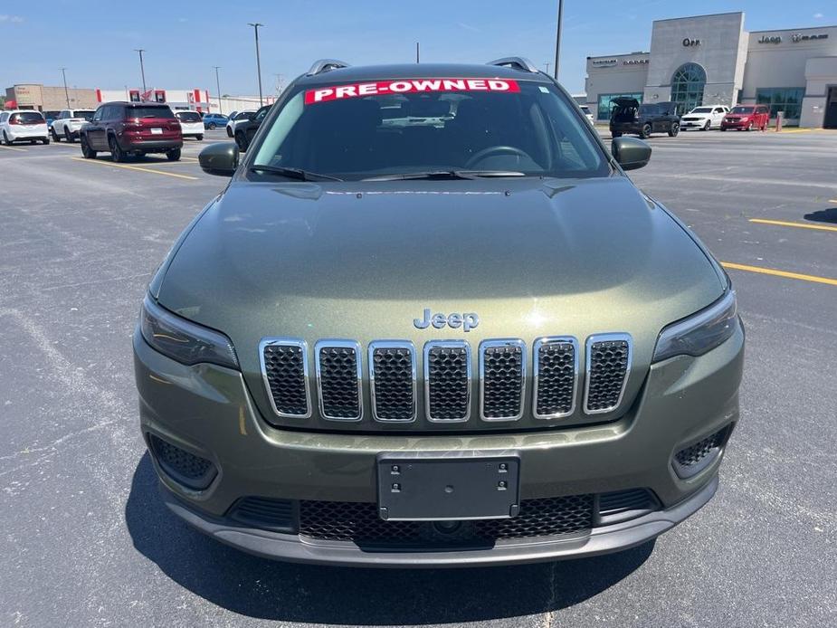 used 2021 Jeep Cherokee car, priced at $23,595