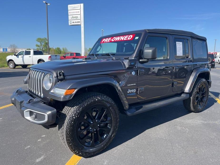 used 2021 Jeep Wrangler Unlimited 4xe car, priced at $39,795