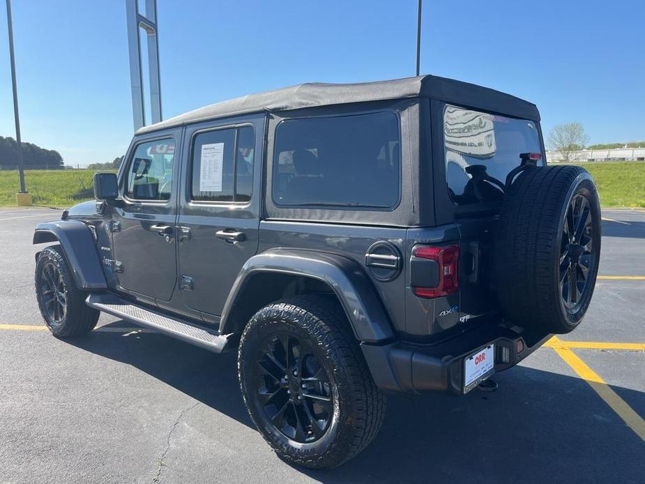 used 2021 Jeep Wrangler Unlimited 4xe car, priced at $37,895