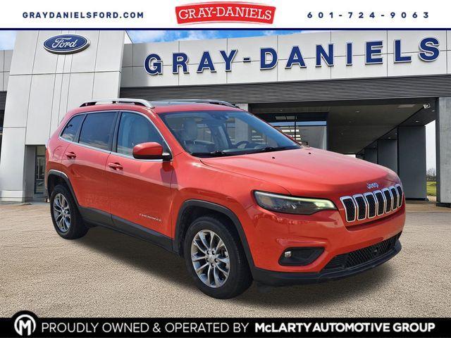 used 2021 Jeep Cherokee car, priced at $15,900