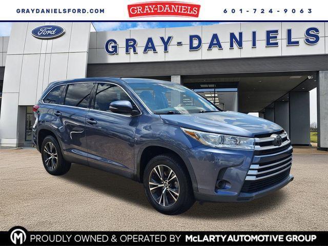 used 2019 Toyota Highlander car, priced at $18,500