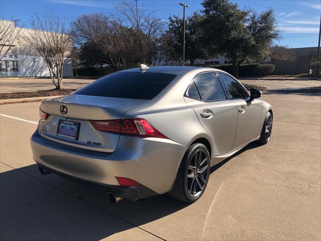 used 2015 Lexus IS 250 car, priced at $16,975