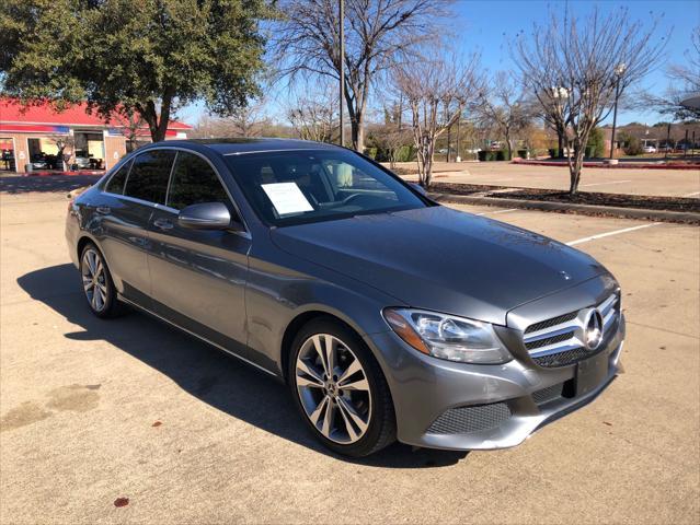 used 2018 Mercedes-Benz C-Class car, priced at $14,975