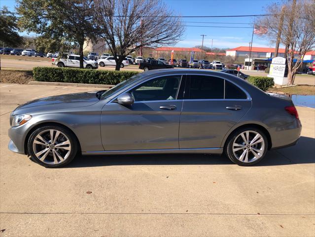 used 2018 Mercedes-Benz C-Class car, priced at $14,975