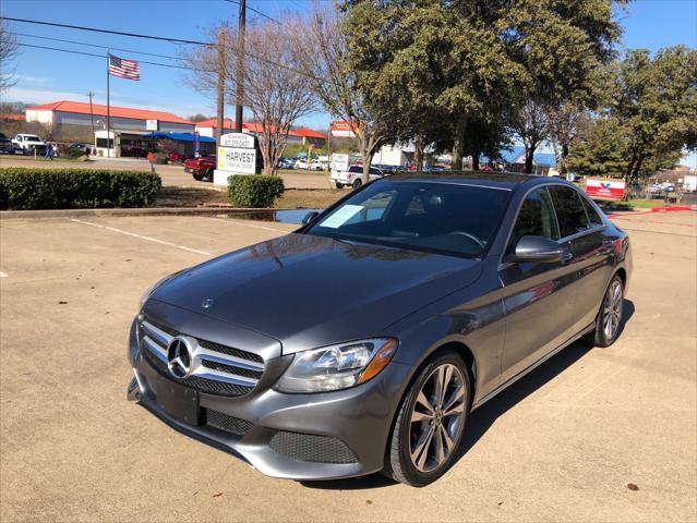 used 2018 Mercedes-Benz C-Class car, priced at $14,975