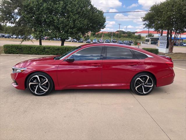 used 2022 Honda Accord car, priced at $25,475