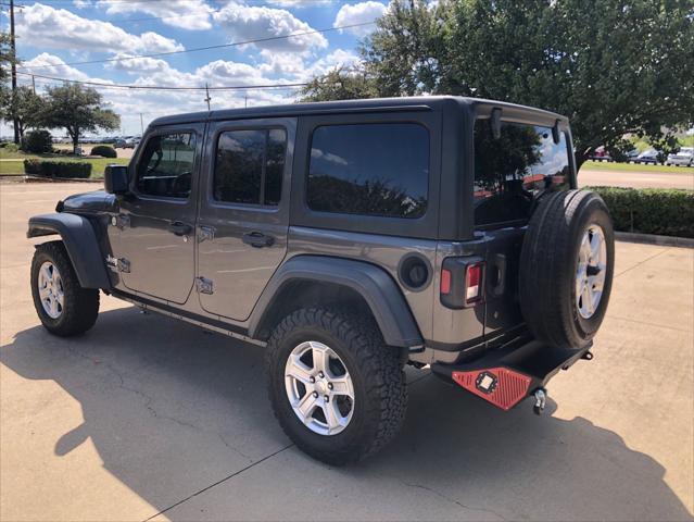 used 2018 Jeep Wrangler Unlimited car, priced at $21,975