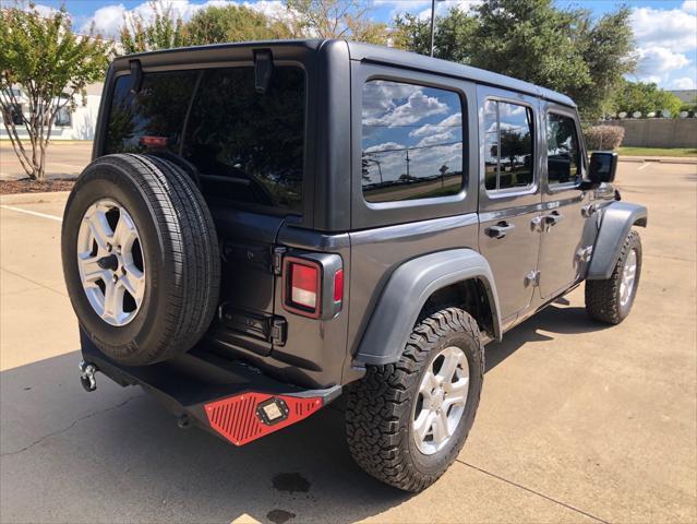 used 2018 Jeep Wrangler Unlimited car, priced at $21,975