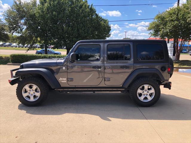 used 2018 Jeep Wrangler Unlimited car, priced at $21,975