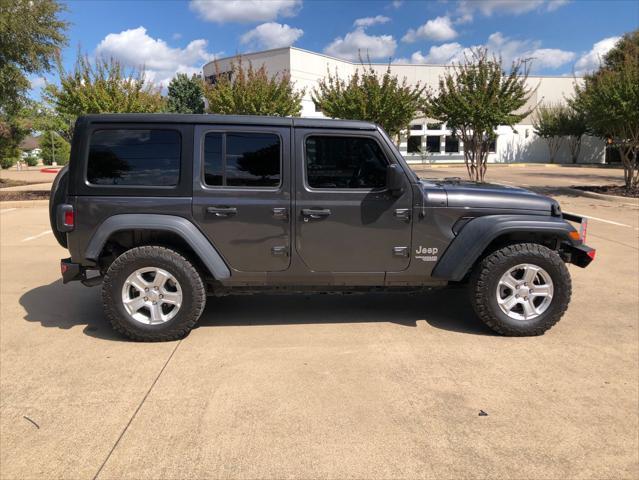 used 2018 Jeep Wrangler Unlimited car, priced at $21,975