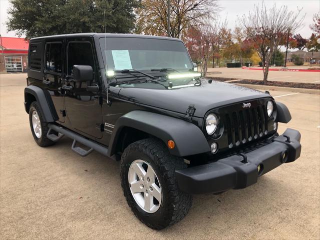 used 2017 Jeep Wrangler Unlimited car, priced at $19,975