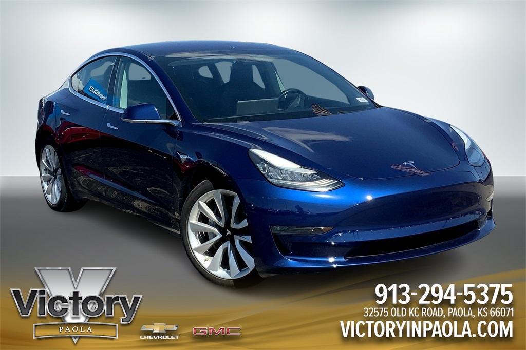used 2018 Tesla Model 3 car, priced at $24,699